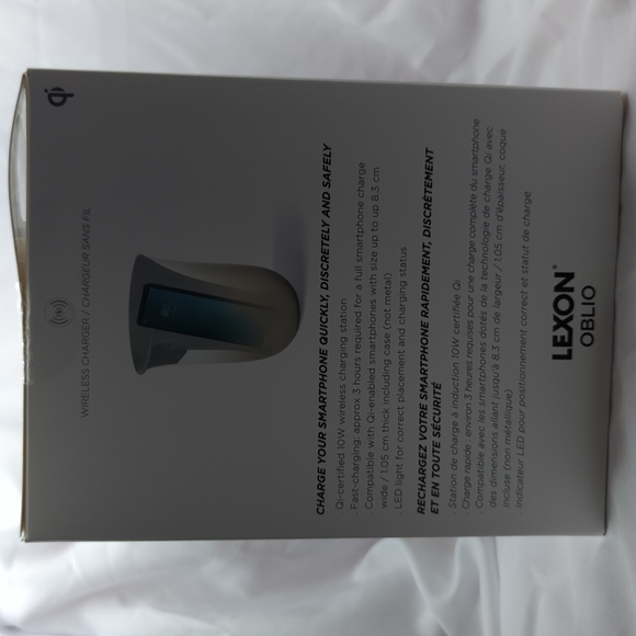 BNIB Latest Gizmo by Lenox Oblio wireless Charger and sensitizer 2in1 - Picture 4 of 6